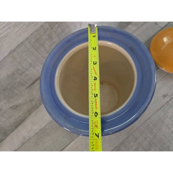 Pistoulet Tea Of Courage Ceramic Jar With Lid By Pfaltzgraff - Picture 8 of 8